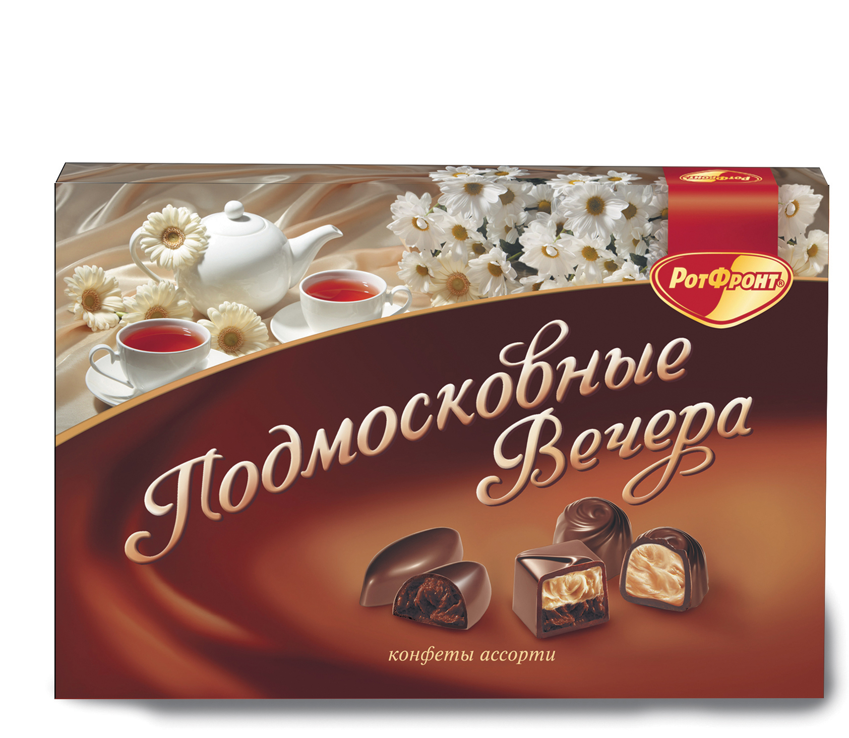 

Конфеты Рот Фронт Подмосковные вечера Ассорти, 200 г