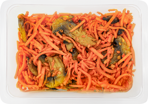 

Салат из моркови с грибами 150 г