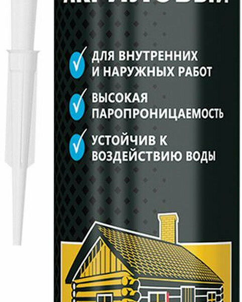 Герметик акриловый для дерева Ultima орех 300 гр