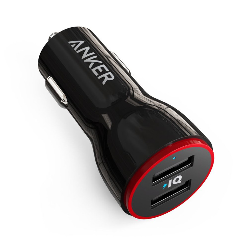 

Автомобильное зарядное устройство Anker PowerDrive 2 Lite 12W 2-Port Черный
