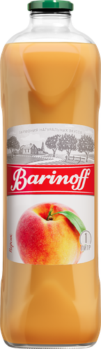 

Нектар Barinoff Персик с мякотью 1 л