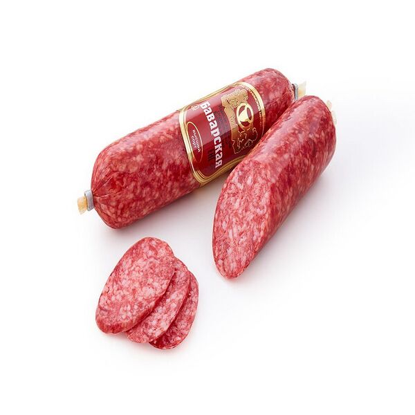 Изд колб Колбаса мясная Баварская с/к в/с вак/кор вес