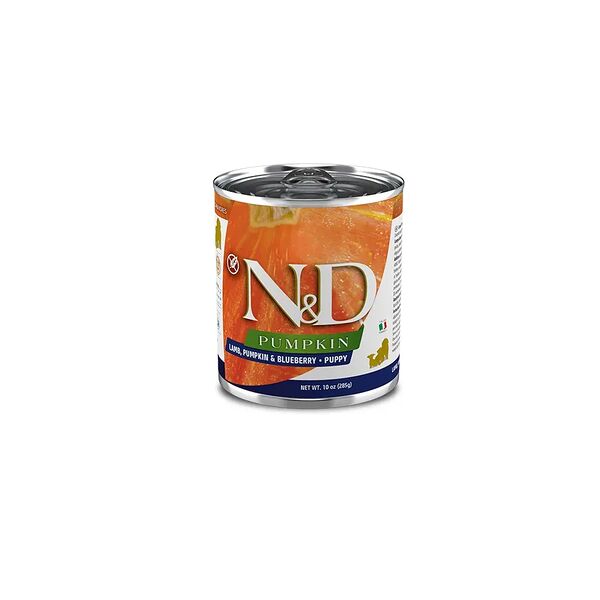 Влажный корм N&D PUMPKIN Farmina для щенков, с ягненком, тыквой и черникой, 285 г