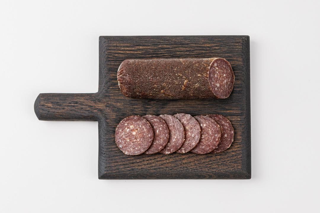 

Колбаса сырокопченая ВкусВилл Еврейская полусухая вес