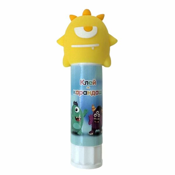 Клей-карандаш Монстры на основе ПВА 9 г в ассортименте