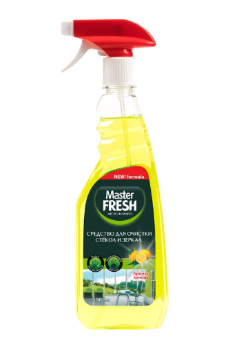 

Средство для стекол Master Fresh c ароматом лимона 500 мл