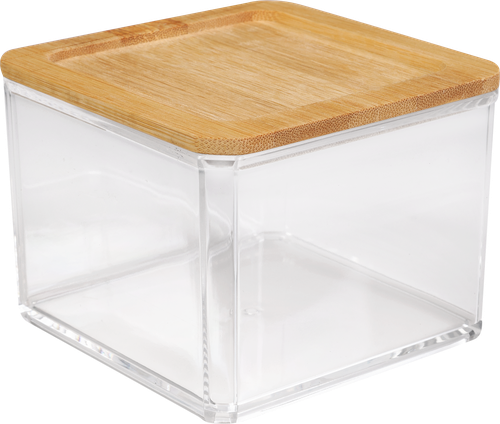 

Контейнер для хранения Homeclub с крышкой 9.4х9.4х7 см, арт. RHT102810