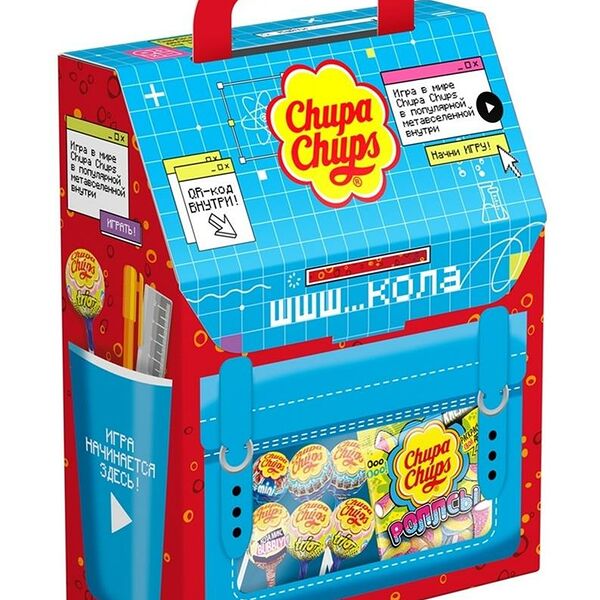Набор кондитерских изделий Chupa Chups Сладкий рюкзачок 175 г
