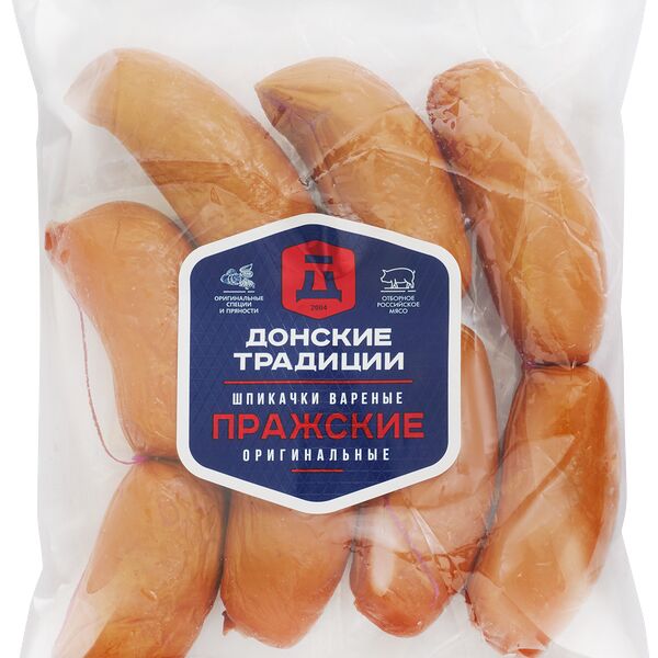 Шпикачки Донские Традиции Пражские оригинальные вес