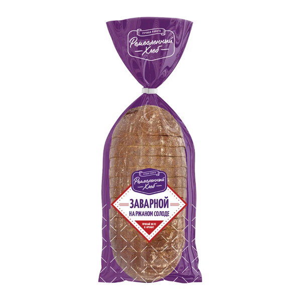 Хлеб Заварной на ржаном солоде Дарницы 350 г