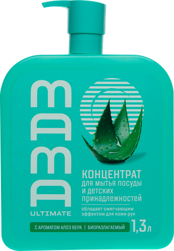 Концентрат для мытья посуды и детских принадлежностей Mama Ultimate алоэ вера 1300 мл