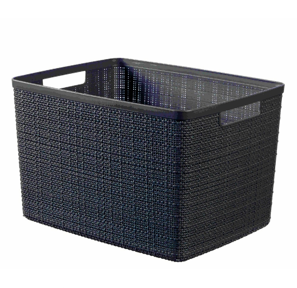 

Корзина S темно-серый 20 л 28 x 36 x 23 см