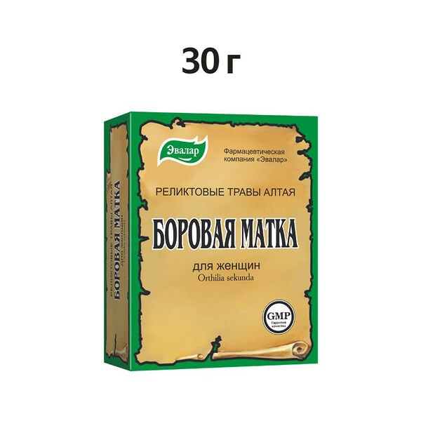 Эвалар Реликтовые травы Алтая Боровая матка трава 30 г