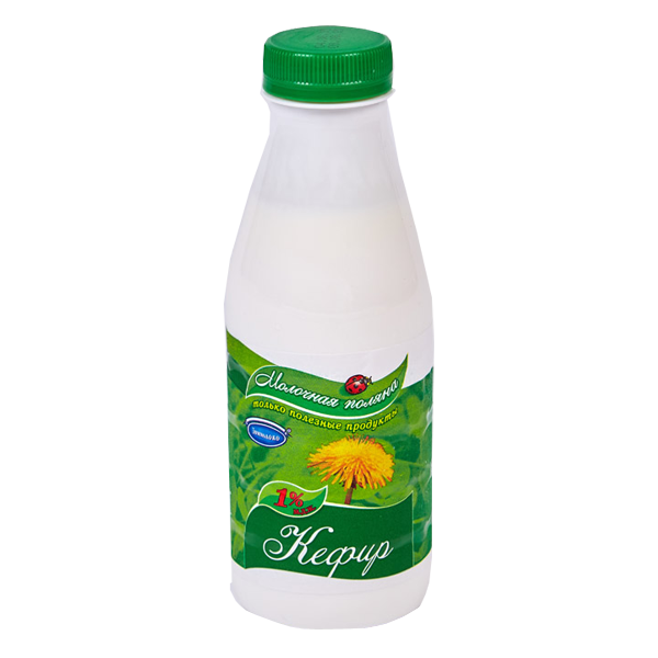 

Кефир ТомМолоко Молочная Поляна 1% 0.45 л