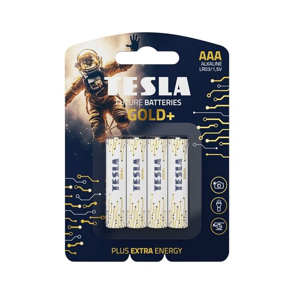 Эл питания TESLA Gold+ LR03 4BP