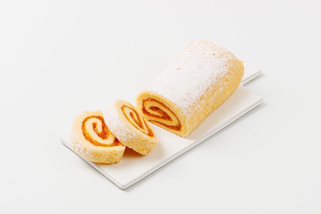 

Рулет бисквитный ВкусВилл с абрикосовым джемом 300 г