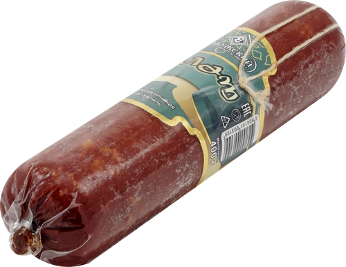

Колбаса полукопченая Елабужский мясоконсервный комбинат Сервелат Миллэт Халяль 400 г