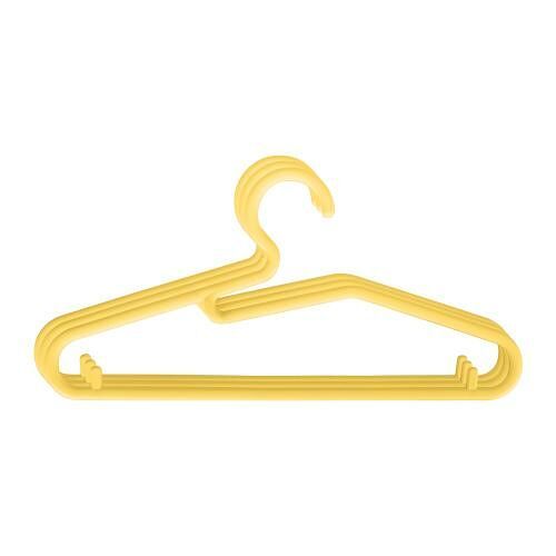 Набор детских пластиковых вешалок Бытпласт 34 см 3 шт цвет в ассортименте