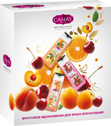 

Подарочный набор Camay Botanicals Фруктово-цветочный букет 750 мл