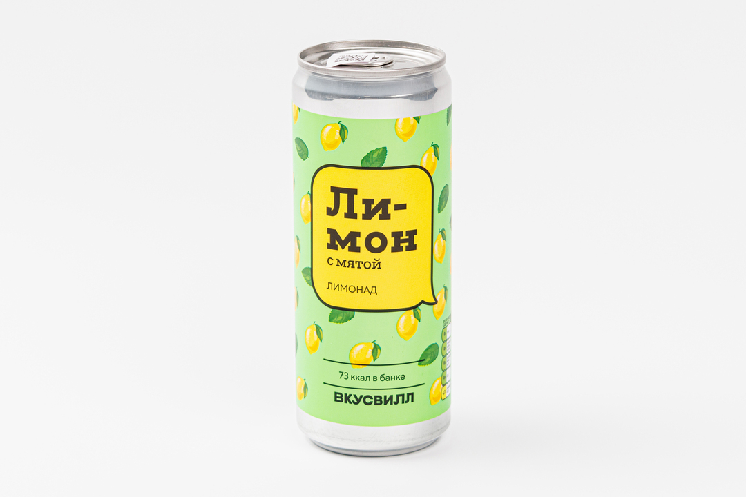 

Лимонад ВкусВилл Лимон 320 мл