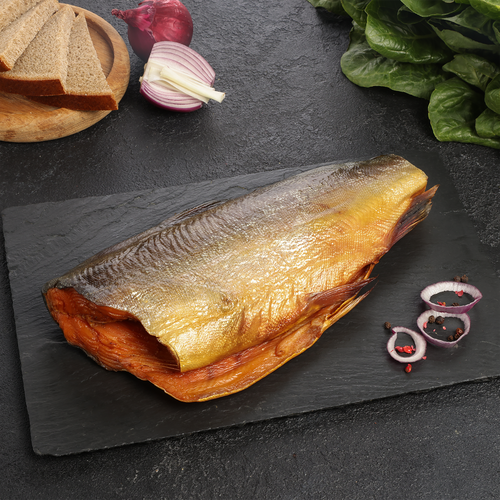 

Горбуша холодного копчения Лента Fresh тушка вес