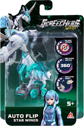 

Игрушка Screechers wild Дикие Скричеры. Машинка-трансформер Автофлип S5, в ассортименте
