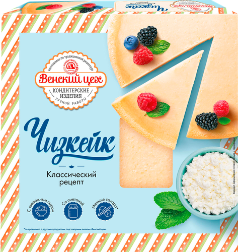 

Торт Венский цех Чизкейк 370 г