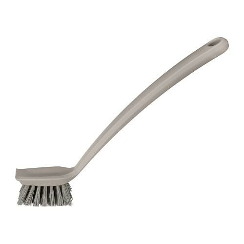 Прямоугольная щетка Бытпласт для посуды с длинной ручкой