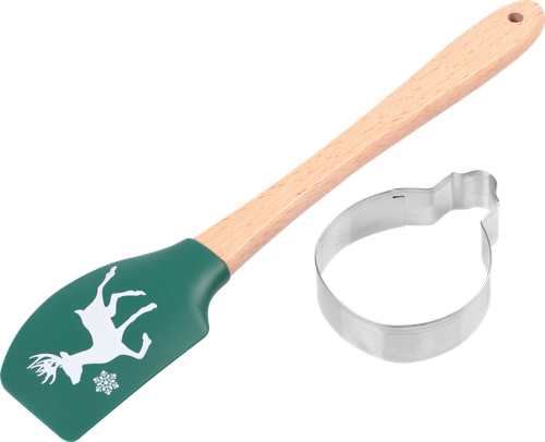 

Набор кулинарный Homeclub лопатка, формочка для печенья, цвета в ассортименте Арт. HN-C3