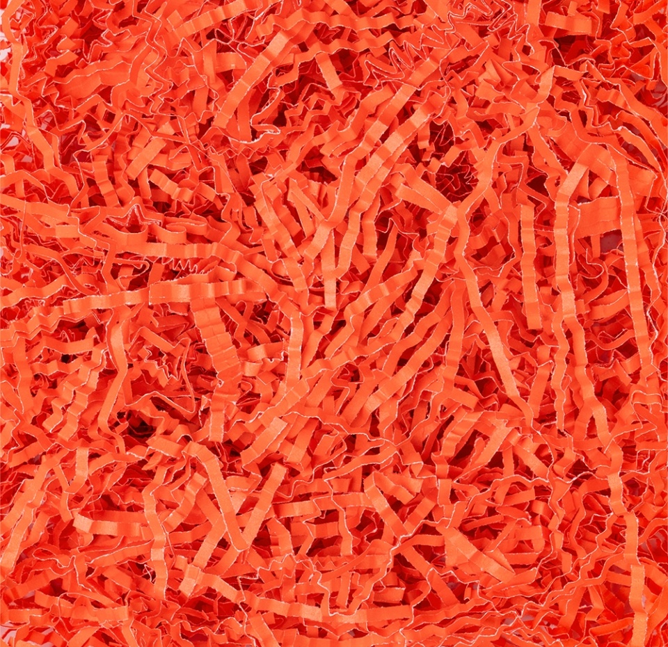 

Гофрированный бумажный наполнитель Азбука вкуса для упаковки подарков красный 30 г