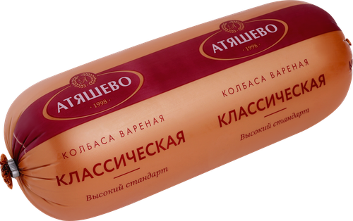

Колбаса вареная Атяшево Классическая высокий стандарт весовая