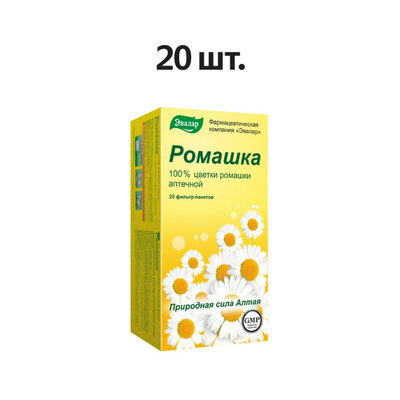 Эвалар Ромашка фильтр-пакеты 20 шт.