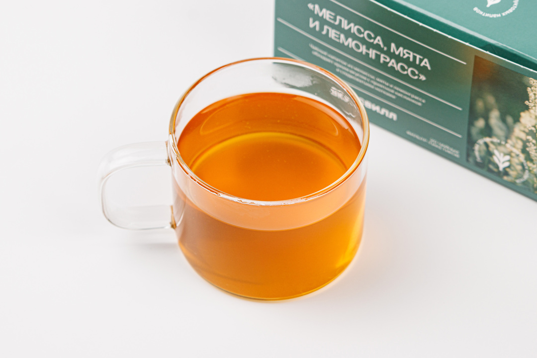 

Напиток чайный ВкусВилл Мелисса, мята и лемонграсс 20 пакетиков 25 г