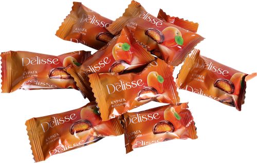 

Конфеты Delisse Курага в глазури вес