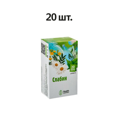 Здоровье Health Слабин сбор фильтр-пакеты 20 шт.