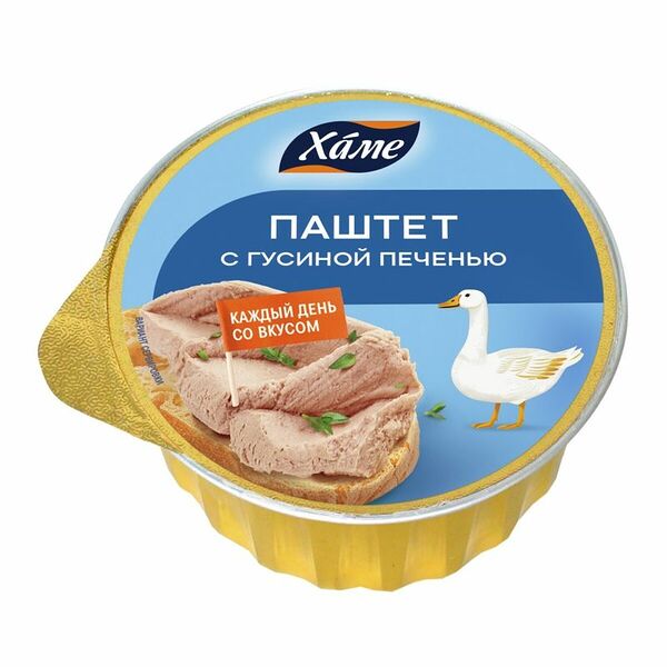 Паштет Hame деликатесный с гусиной печенью 75 г