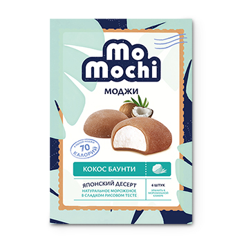 

Десерт моджи МoMochi Кокос Баунти замороженный 240 г