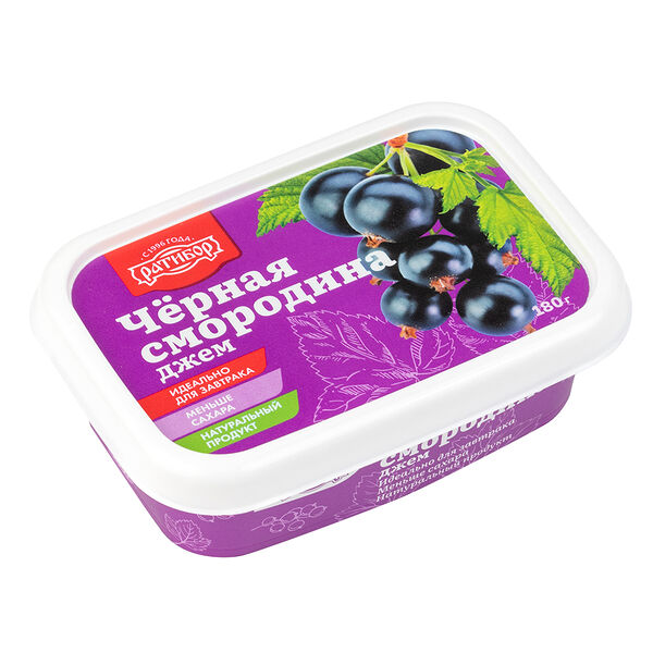 Джем Ратибор Черная смородина 180 г