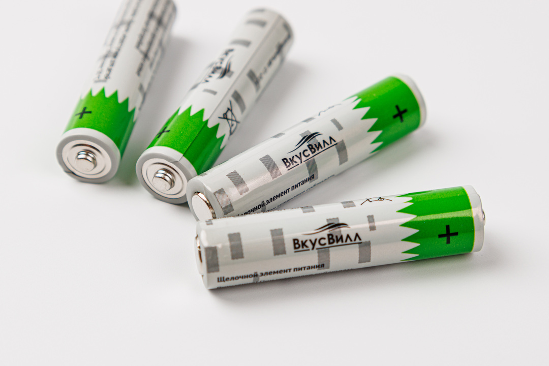 

Батарейки щелочные ААА, 4 шт