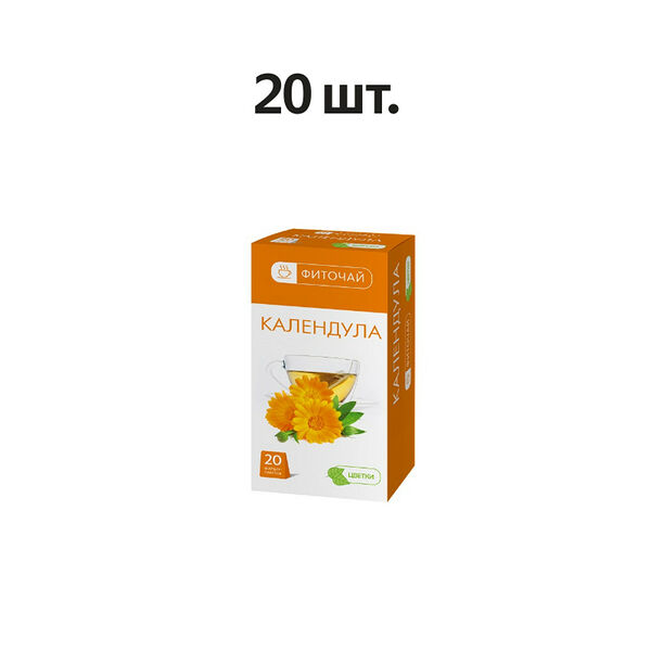 Erkapharm Фиточай Календула фильтр-пакеты 1.5 г 20 шт