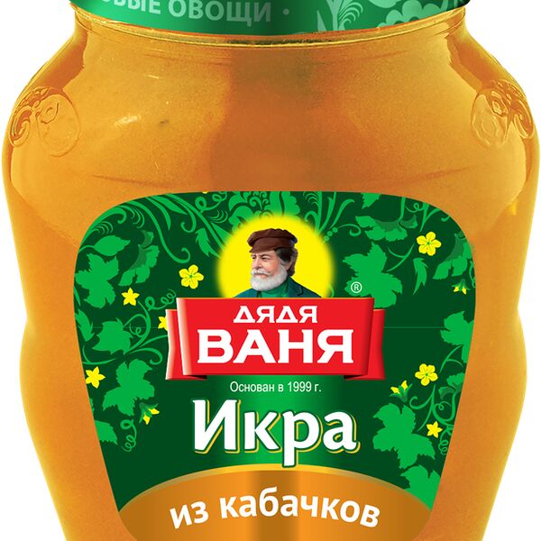 Икра Дядя Ваня из уваренных кабачков 350 г