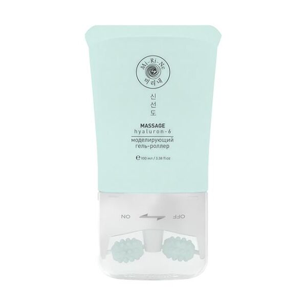 Гель-роллер Mi-Ri-Ne Hyaluron моделирующий для лица, шеи и зоны декольте 100 мл