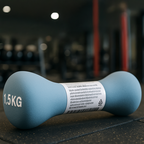 

Гантель ACTIWELL 1,5кг неопреновые, голубые, Арт. IR92004-D-1,5kg