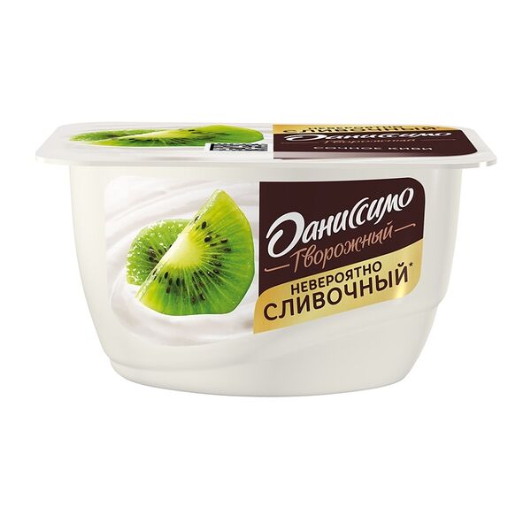 Десерт творожный Даниссимо с сочным киви 5.5% 130 г