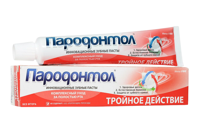 

Зубная паста Пародонтол Тройное Действие 63 г