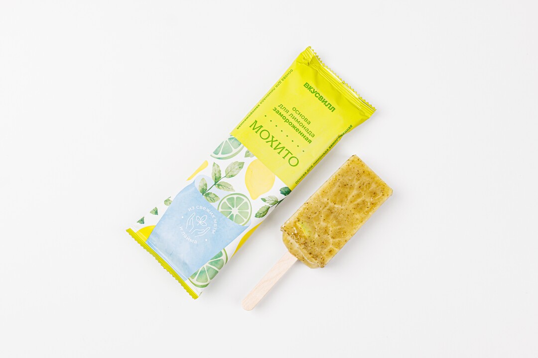 

Основа для лимонада ВкусВилл Мохито замороженная 53 г