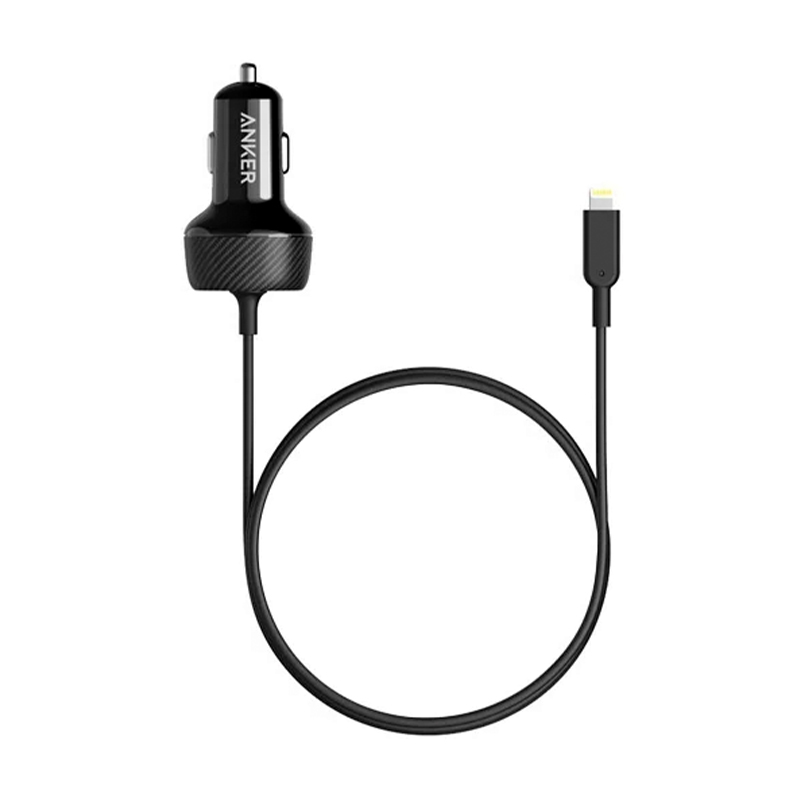 

Автомобильное зарядное устройство Anker PowerDrive 2 Elite Lightning сonnector