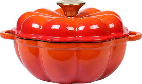 

Кастрюля Homeclub Pumpkin чугунная с эмалированным покрытием 2.8 л, Арт. CPE-02