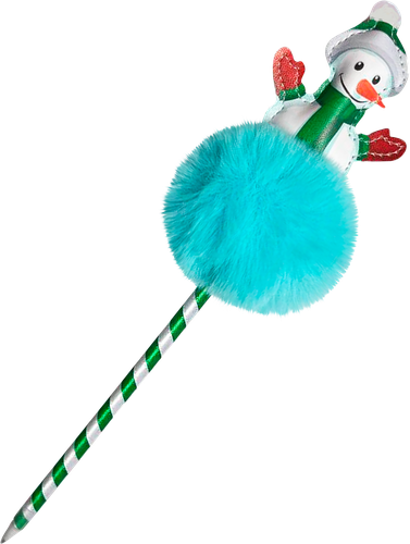 

Ручка шариковая City home Trade пушистая синяя 1 шт. дизайн в ассортименте