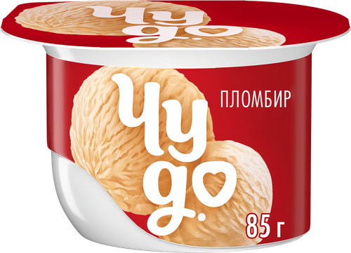 

Десерт творожный Чудо Воздушный пломбир 5.8% 85 г